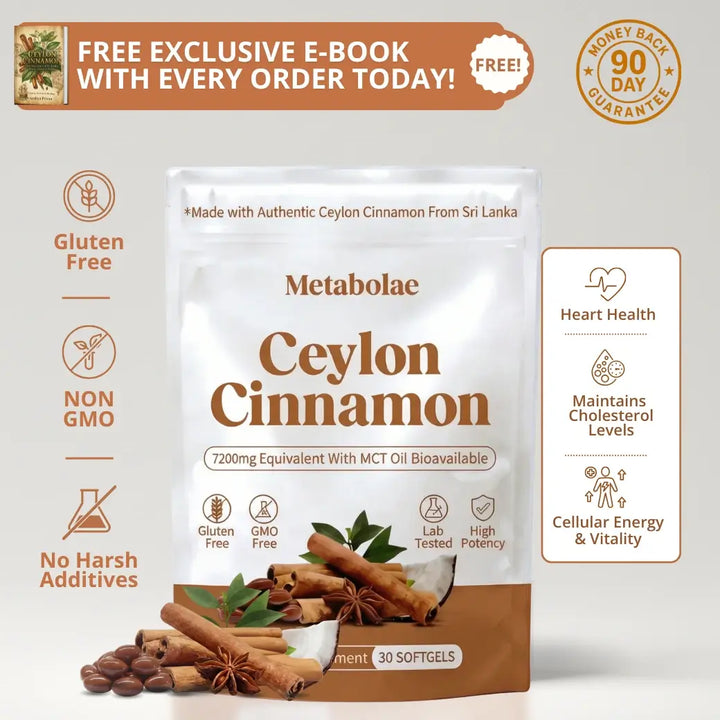 Metabolay Ceylon Cinnamon 7200mg